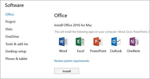 install office 2011 for mac office 365